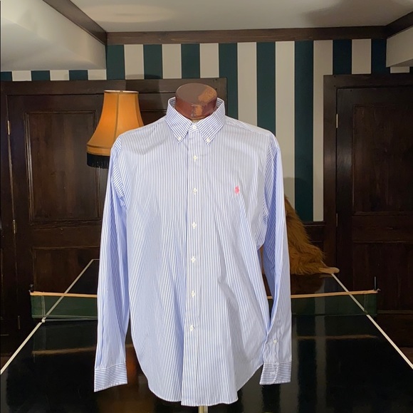ralph lauren classic fit button down
